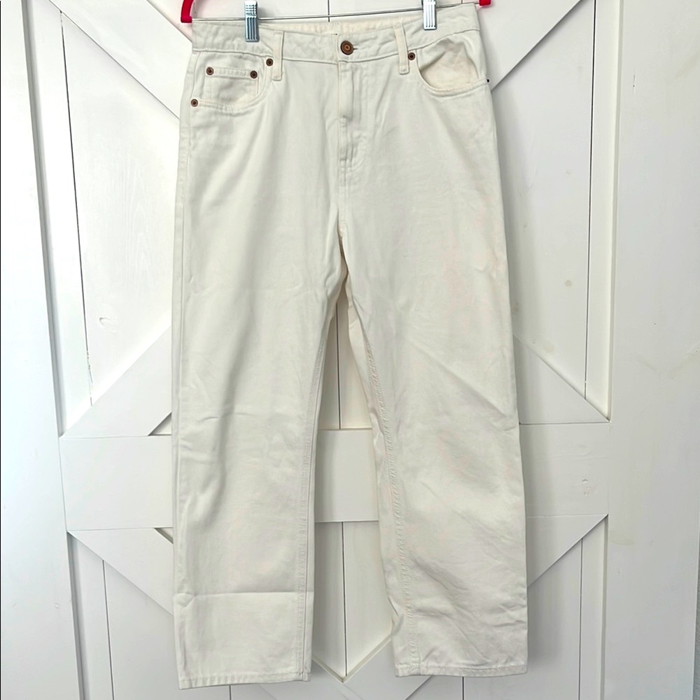 Avec Les Filles White Denim Jeans Size 28